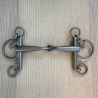 Pelham single jointed anatomic Titanium used- Lorenzini | Mors & More