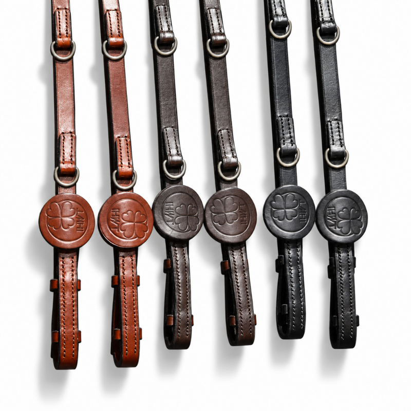 Reins Howlett rubber with stopper - IHWT | Mors & More