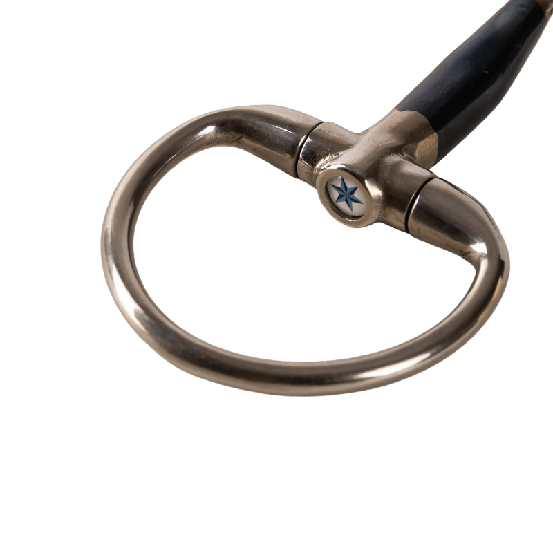 Sweet iron double jointed eggbutt bit - Velari
