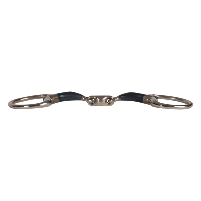 Sweet iron double jointed eggbutt bit - Velari