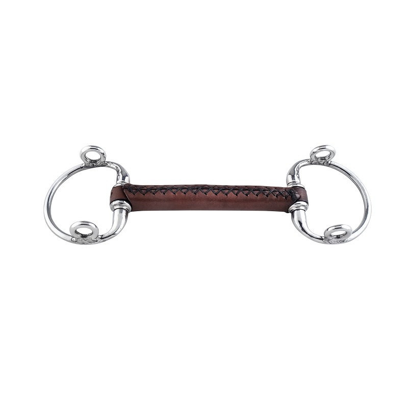 Mors Releveur à olives droit en cuir - Trust | Mors & More