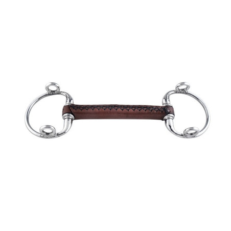 Mors Releveur à olives droit en cuir - Trust | Mors & More