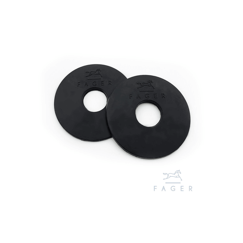 Rondelles de mors en silicone Fager