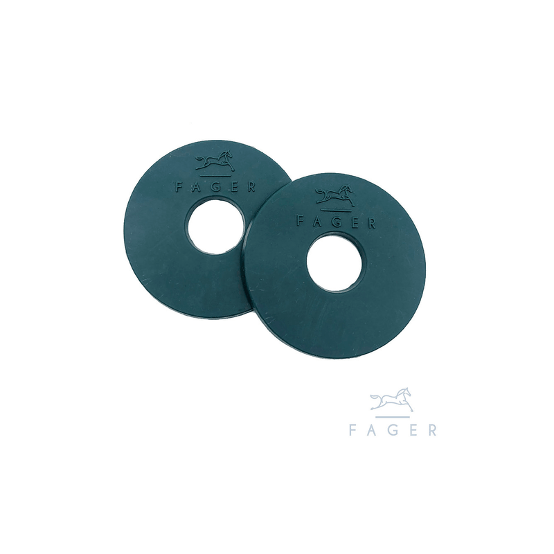Rondelles de mors en silicone Fager