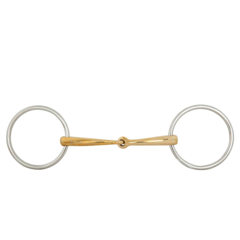 Loose ring single jointed soft contact