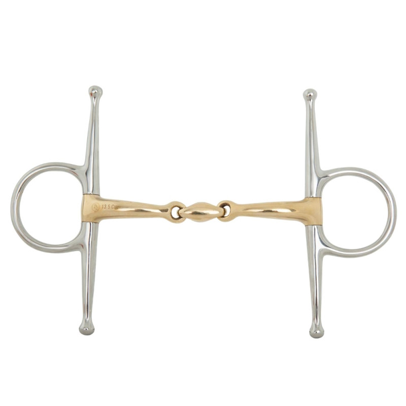 Full cheek double jointed soft contact BR