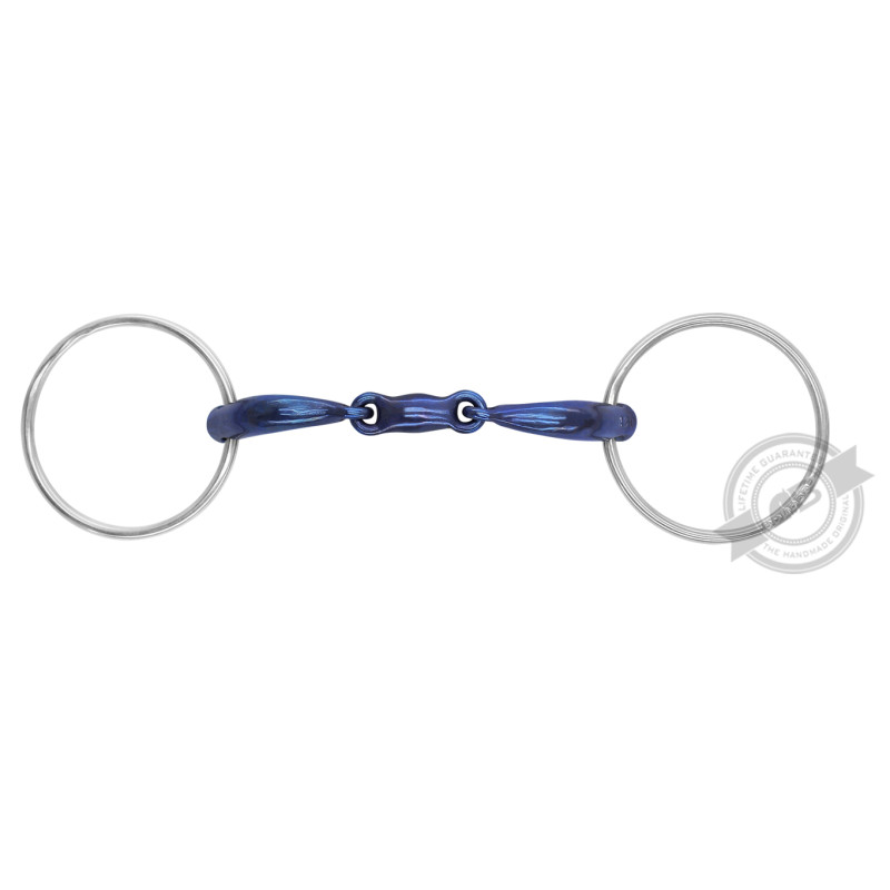 Loose Ring Elliptical dressage control titanium