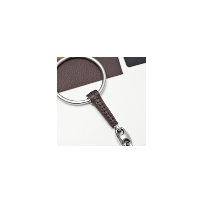 Recouvrement des mors en cuir