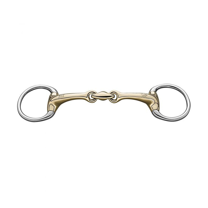 Dynamic RS eggbutt bradoon with D-shaped rings