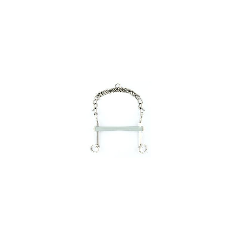 Dressage curb bit with comfort bar thin used