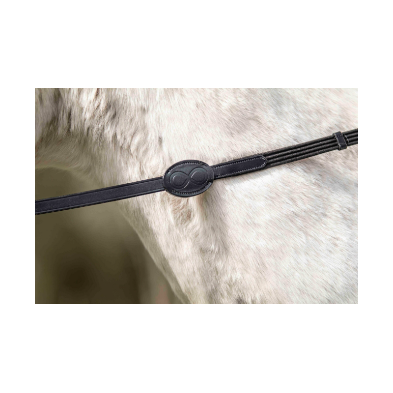 La Cense web reins with stoppers La Cense by Dy'on