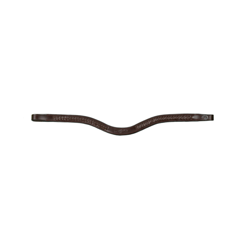 Laced V-Sharped Browband with logo - Dyon | Mors & More