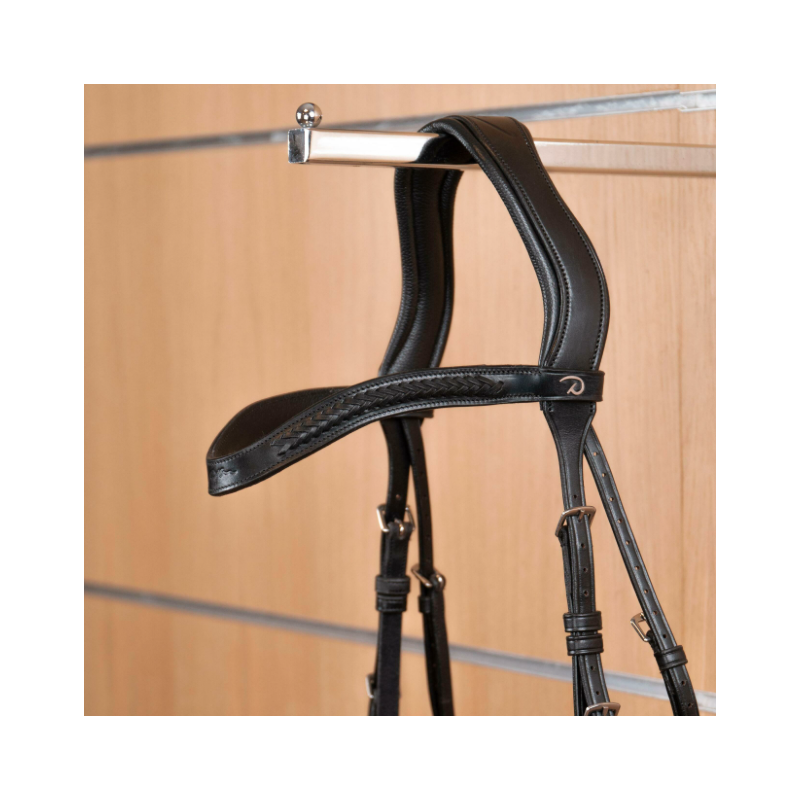 V laced" Dressage Browband - New English Dy'on