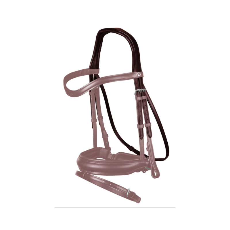 Têtière anatomique - Dressage - Dyon | Mors & More