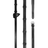 Rubber Reins with 7 Leather loops - New English Dy'on