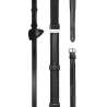 Rênes Hunter cuir Grip avec 7 arrêtoirs New English Dyon