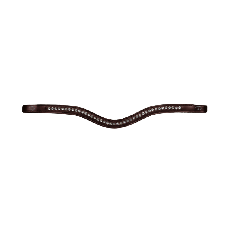 Frontal Swarovski V blanc New English Dressage Dyon | M&M
