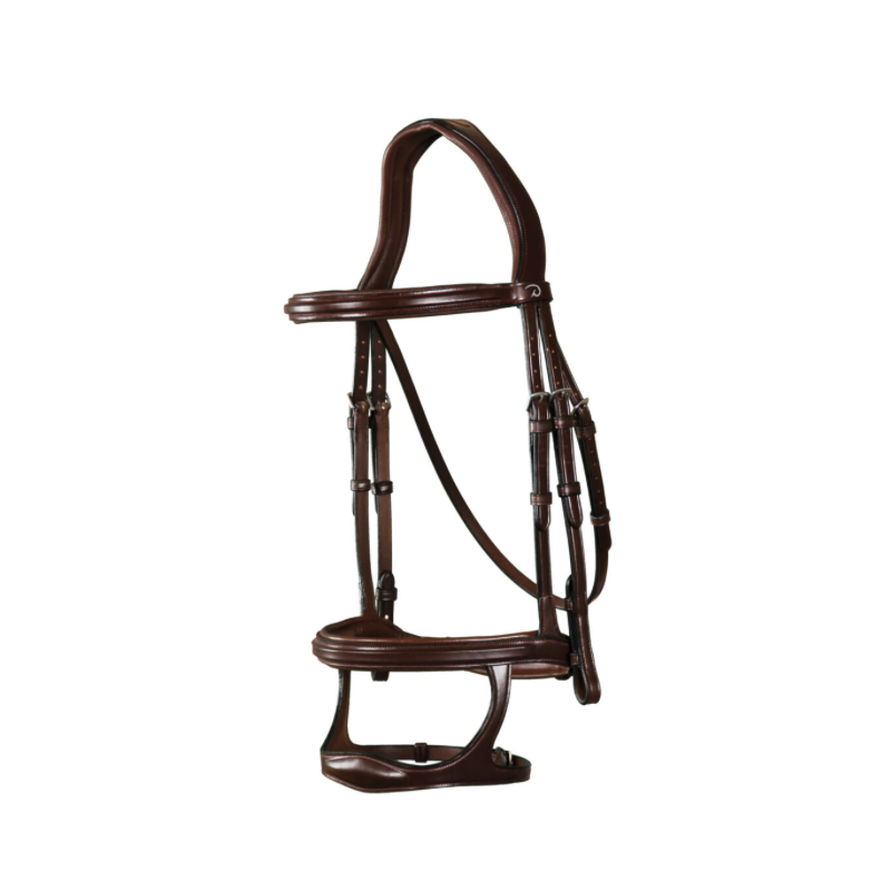 Double Noseband Bridle - New English Collection Dy'on