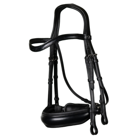 Bride Dressage collection cuir plat Dy'on
