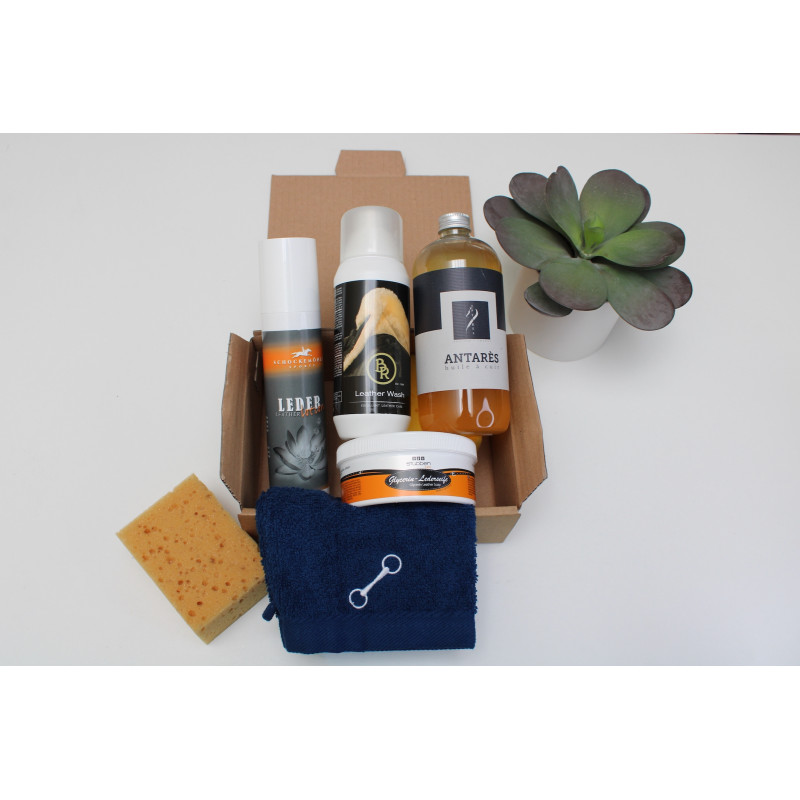 Box premium leather care