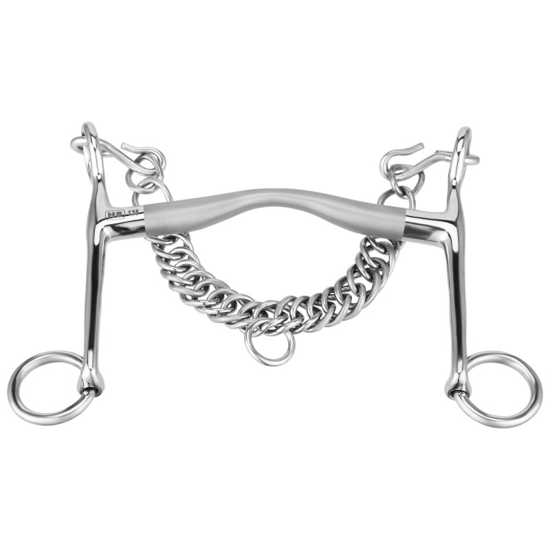 Mors de bride avec passage de langue Satinox Sprenger