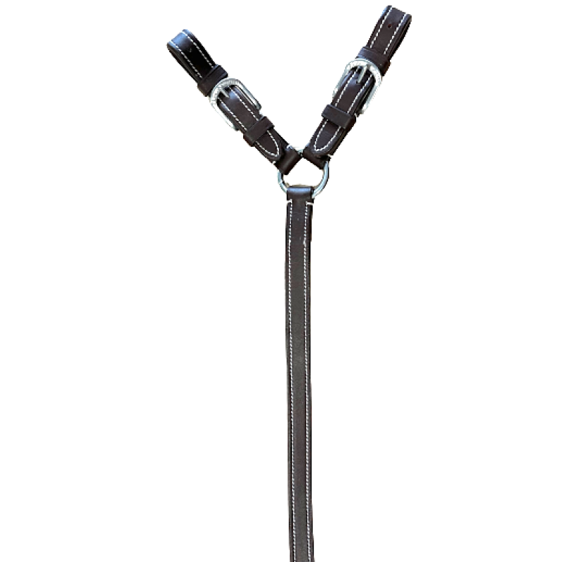 Reins with Ring Bit Loops - Flags and Cup