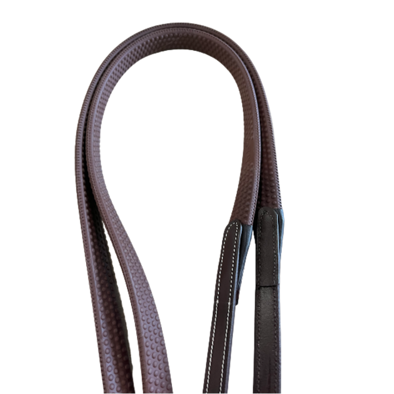 Reins with Ring Bit Loops - Flags and Cup