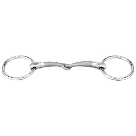 Loose ring bradoon single jointed Satinox Sprenger