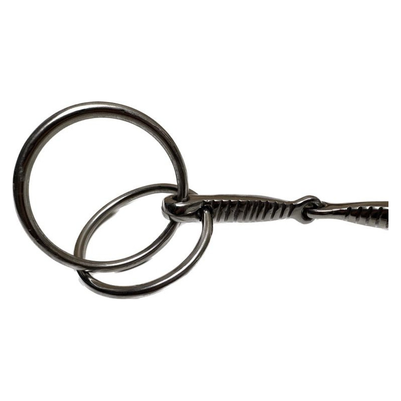 Scourier bit 4 rings single joint Umbria