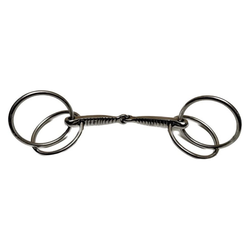 Scourier bit 4 rings single joint Umbria