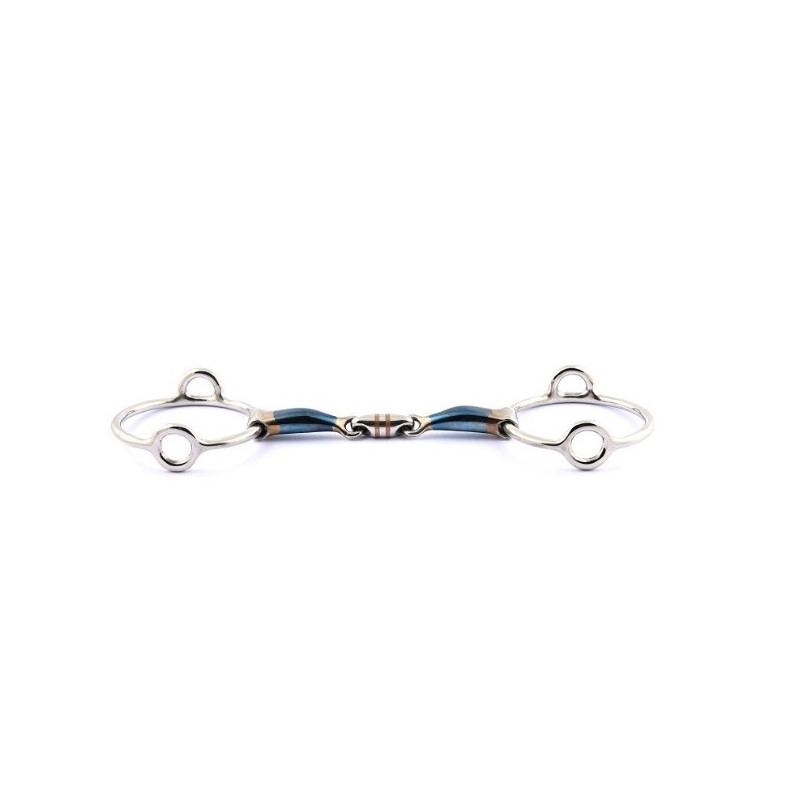 Mors releveur double brisure sweet iron Jump'in