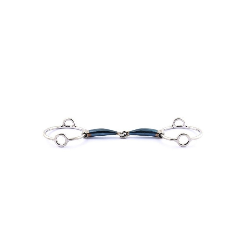 Gag bit single jointed lock up Sweet iron  Jump'in