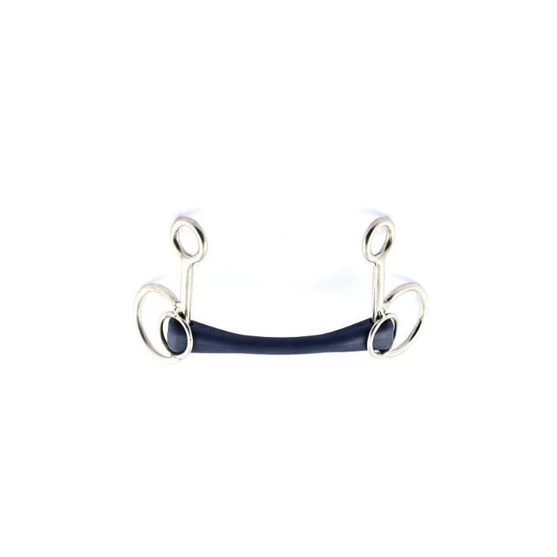 Baucher flexible straight rubber but