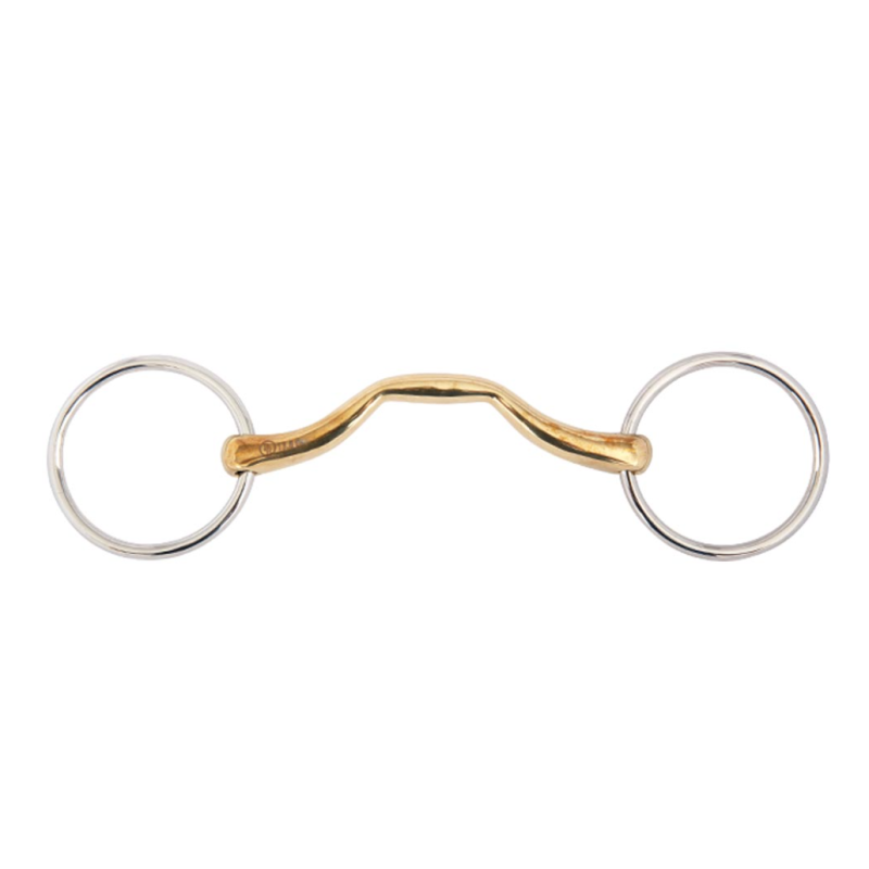 Mullen Mouth Loose Ring Snaffle Soft Contact BR