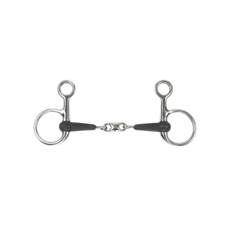 Drop Cheek double jointed with rubber Shires
