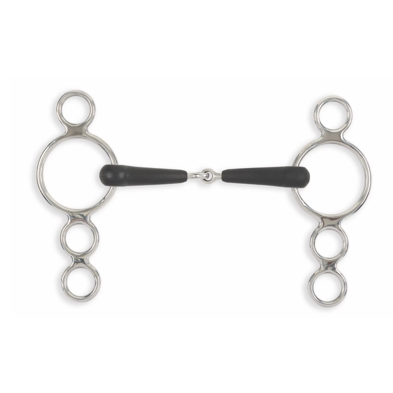 4 Rings single jointed with rubber Shires