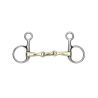 Mors Baucher double brisure en cuivre Shires