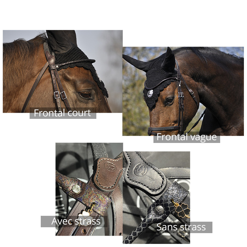 Bridle "evolution" Soft T without noseband by IHWT