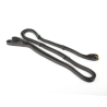 Leather reins with stoppers