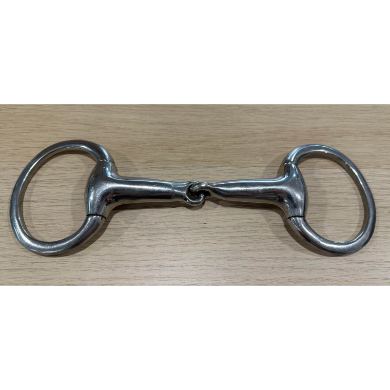 Eggbutt single jointed bit used