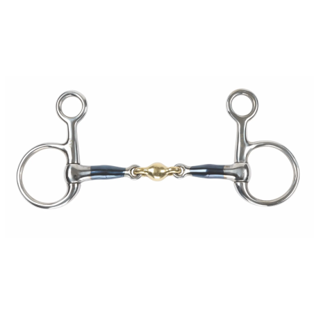 Mors Baucher double brisure en Sweet iron Shires