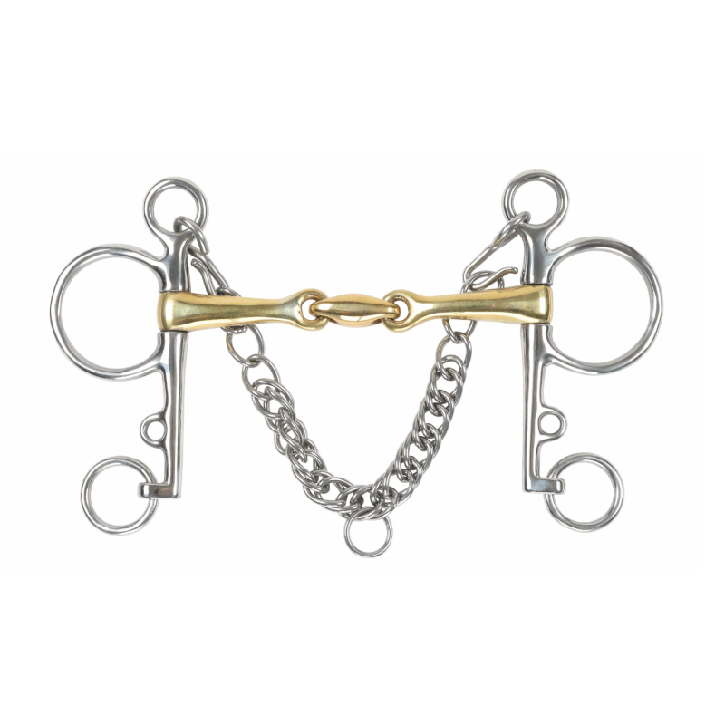 Pelham double jointed Copper Shires