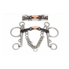 Pelham double jointed Black Sweet iron Shires