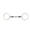 Mors 2 anneaux double brisure à rouleaux sweet iron BR
