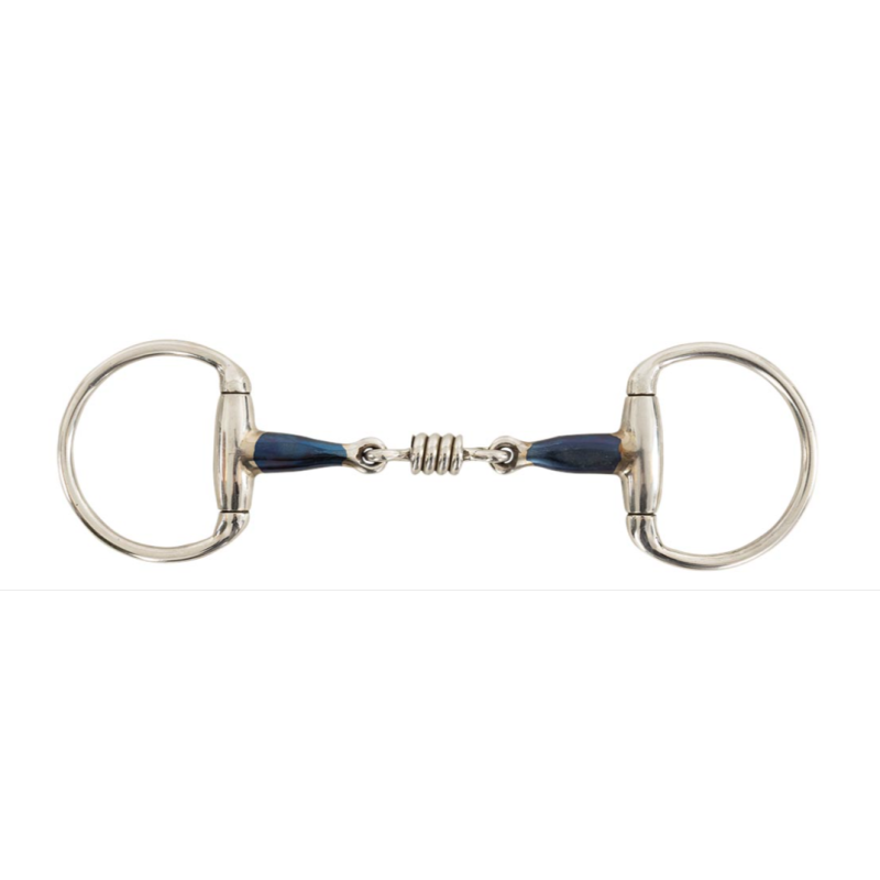 Mors à Olives double brisure à anneaux sweet iron br