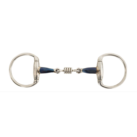 Mors à Olives double brisure à anneaux sweet iron br