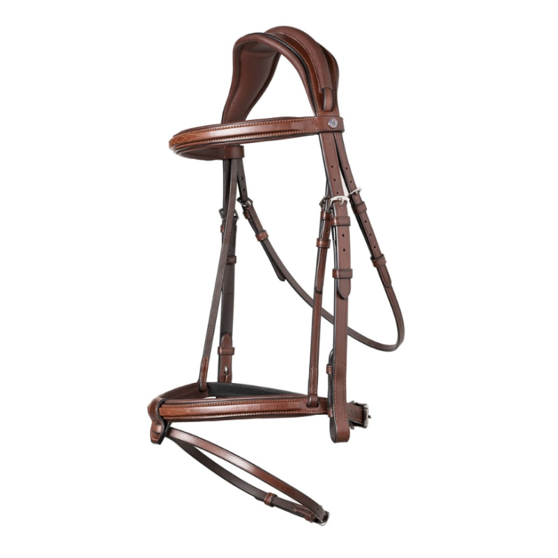 Bridle anatomic combined noseband Geneva