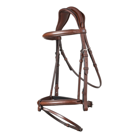 Bridle anatomic combined noseband Geneva