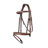 Bridle anatomic combined noseband Knokke