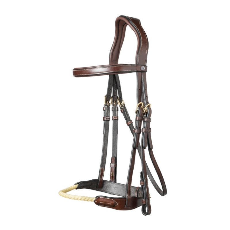 Bridle anatomic Rope noseband Saint Gallen